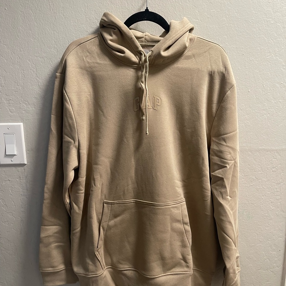 GAP Men's Beige Hoodie